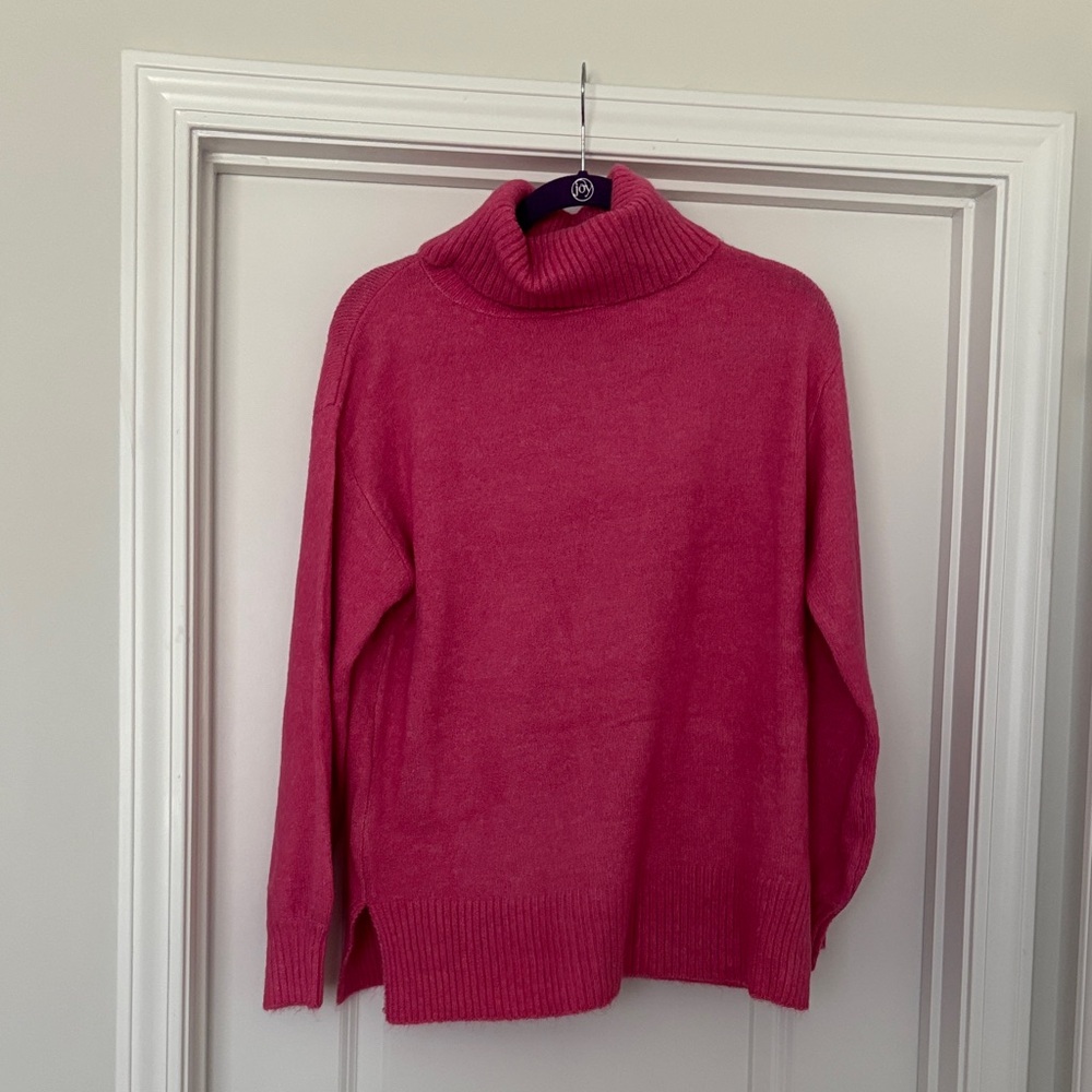 Staccato Pink Cowl Neck Sweater